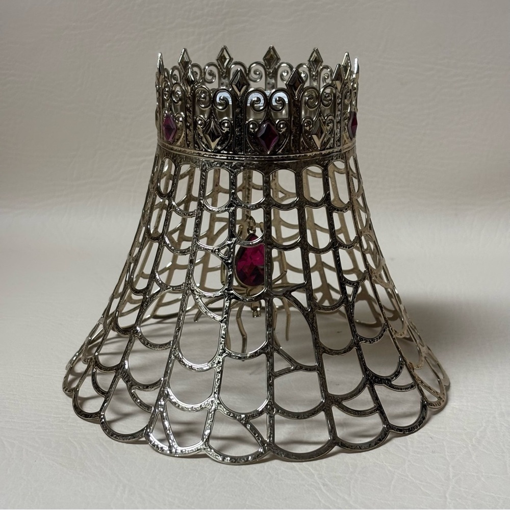 Bath & Body Works Spider Web w/ Jeweled Spider Single Wick Candle Holder